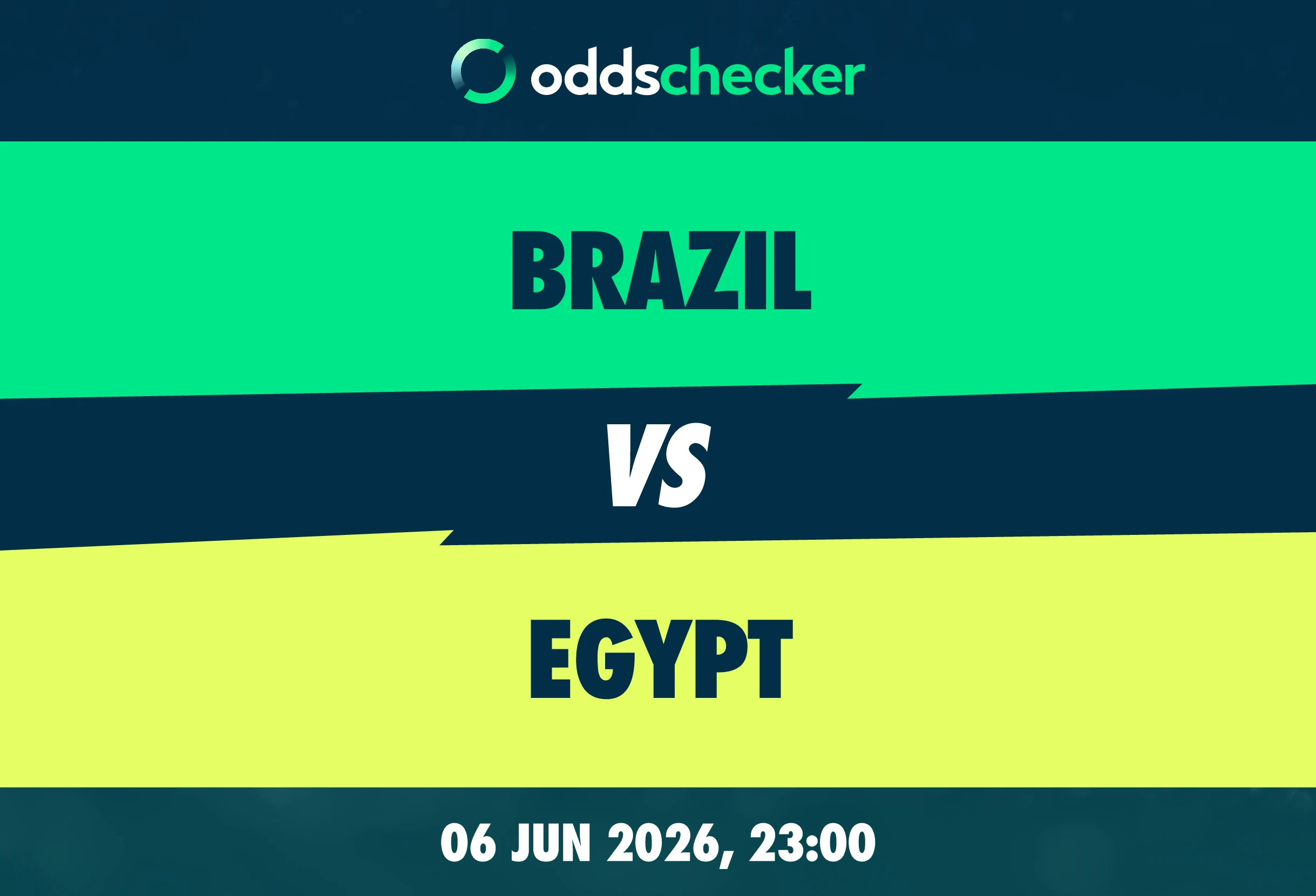 Brazil vs Egypt Lineups, Prediction, Betting Tips & Odds