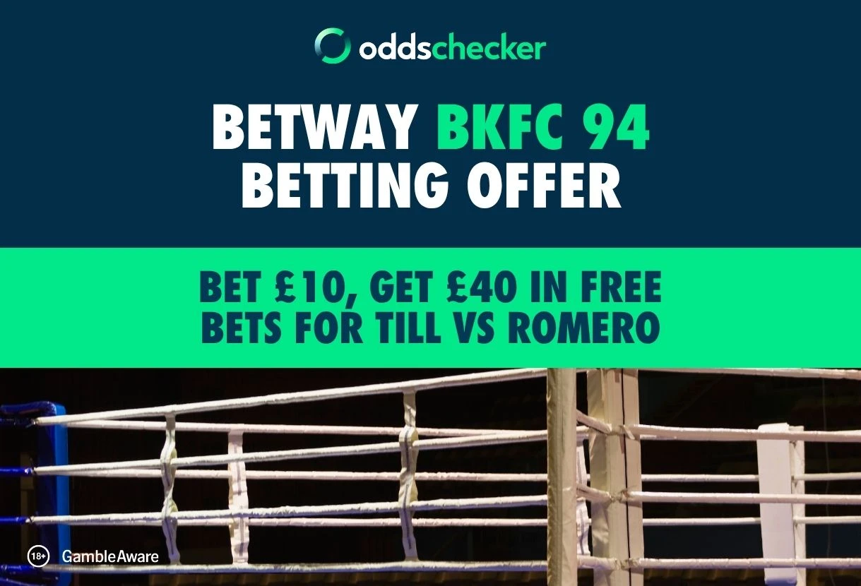 Betway Darren Till vs Yoel Romero Offer: Bet £10, Get £40 for BKFC 94 Main Event