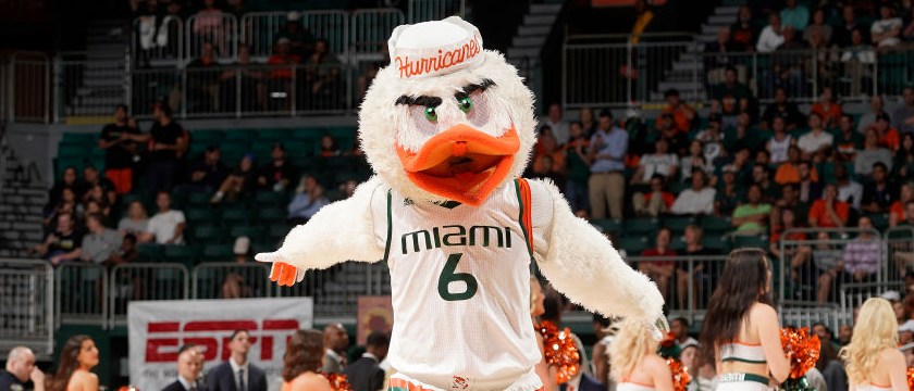 Miami Mascot NCAAB