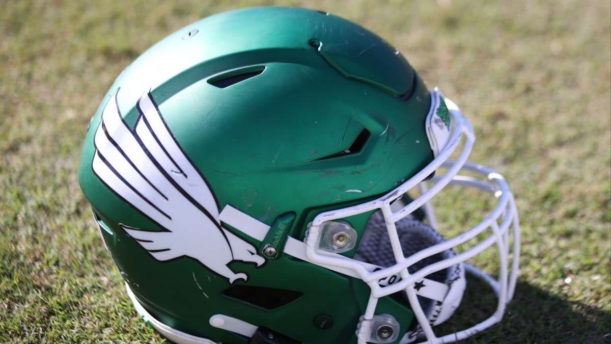 North texas best sale football helmet