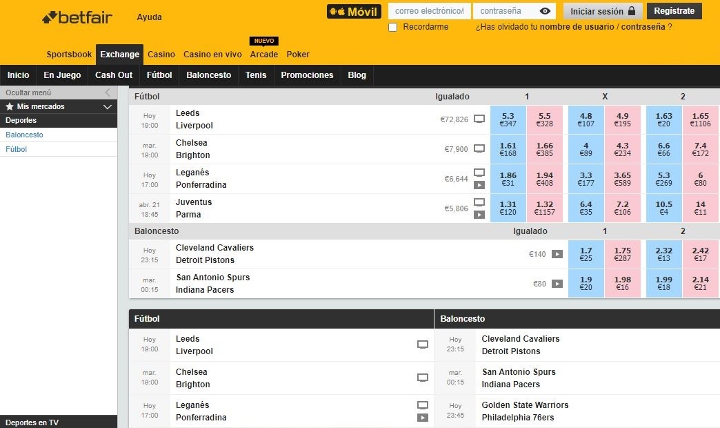 Betfair Casino Online