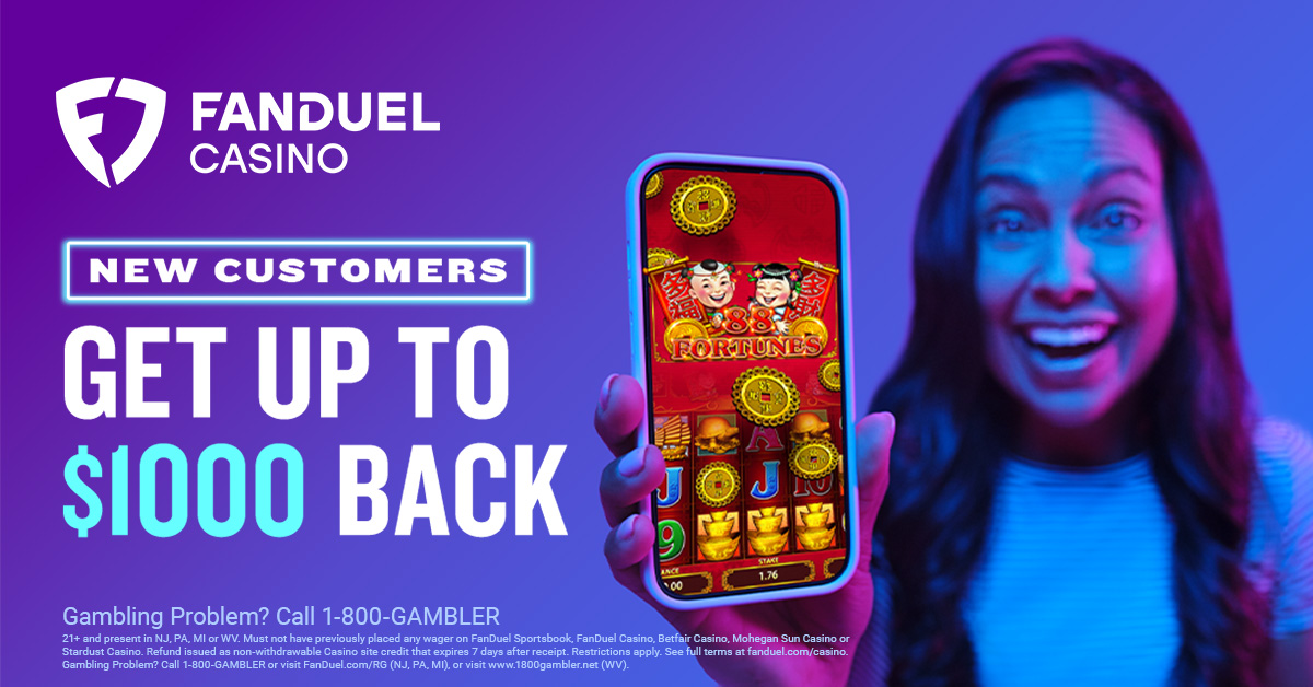 FanDuel Casino: Get Up To $1000 Back