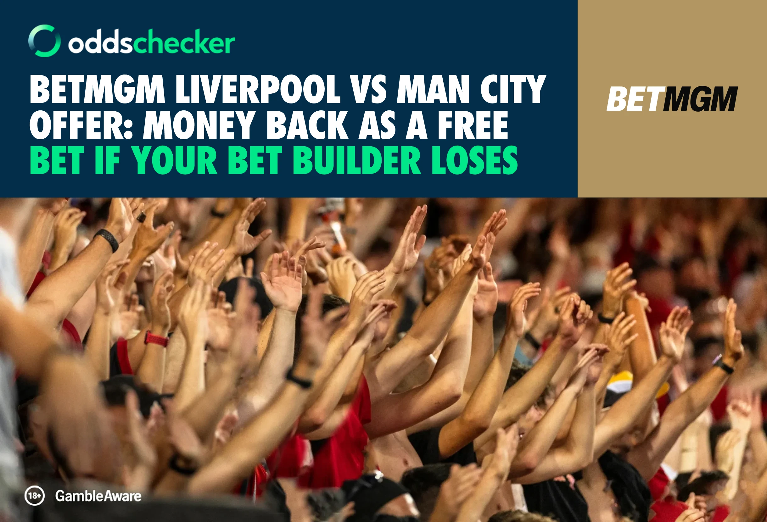 BetMGM Liverpool vs Man City Offer: Money Back as a Free Bet if your Bet Builder Loses