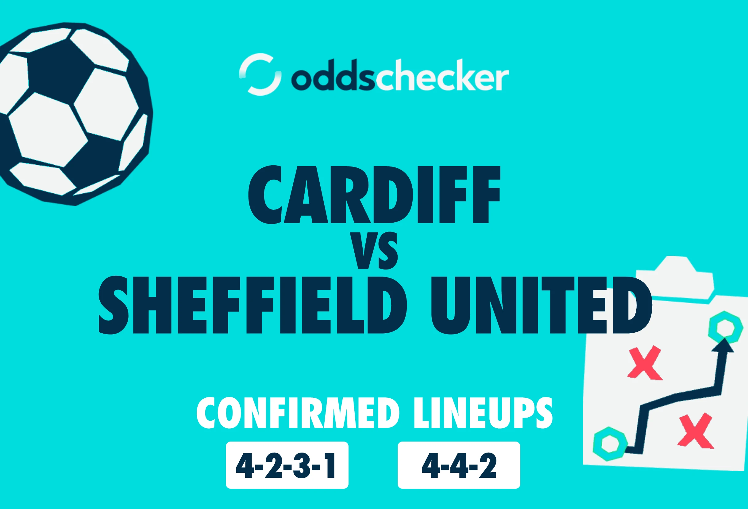 Cardiff vs Sheffield United Confirmed Lineups