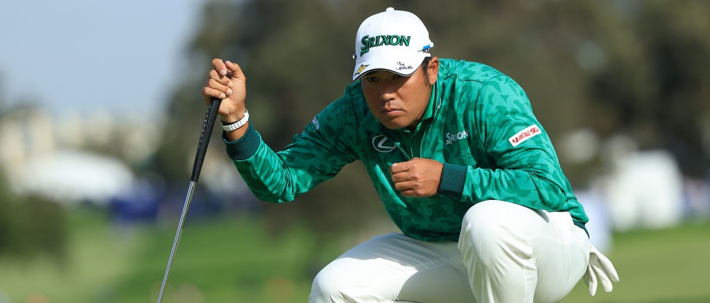 Hideki Matsuyama Reads Putt