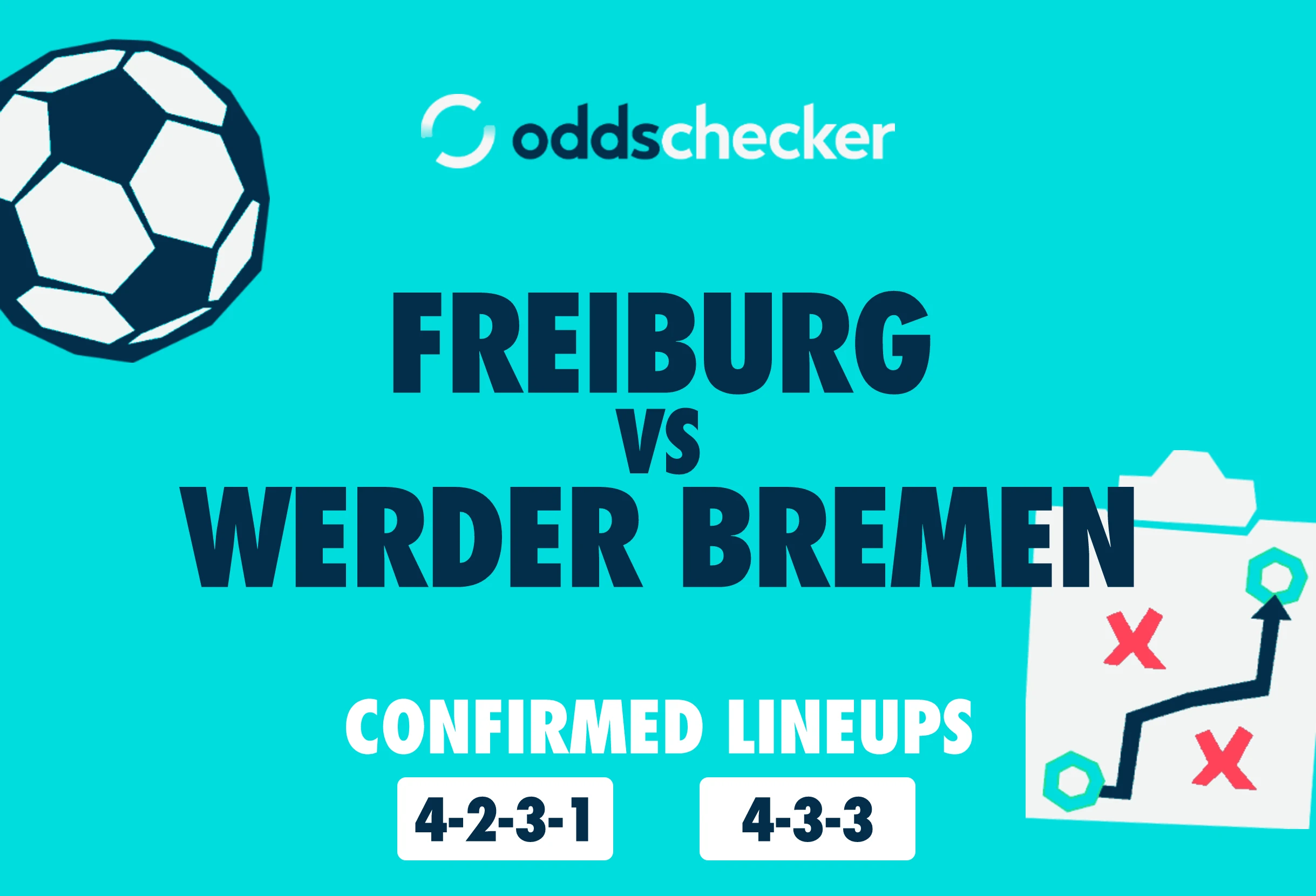 Freiburg vs Werder Bremen Confirmed Lineups