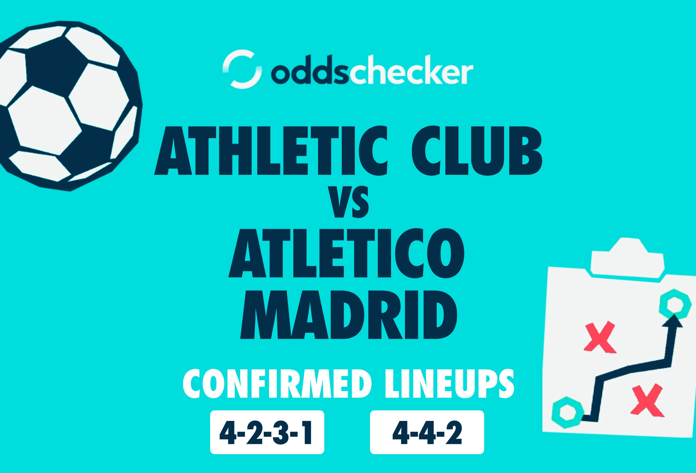 Athletic Club vs Atletico Madrid Confirmed Lineups