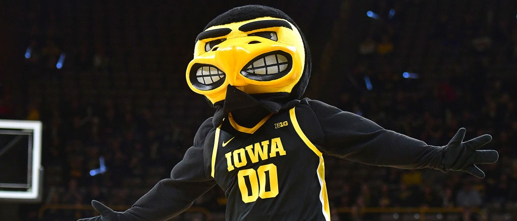 Iowa Hawkeye Mascot