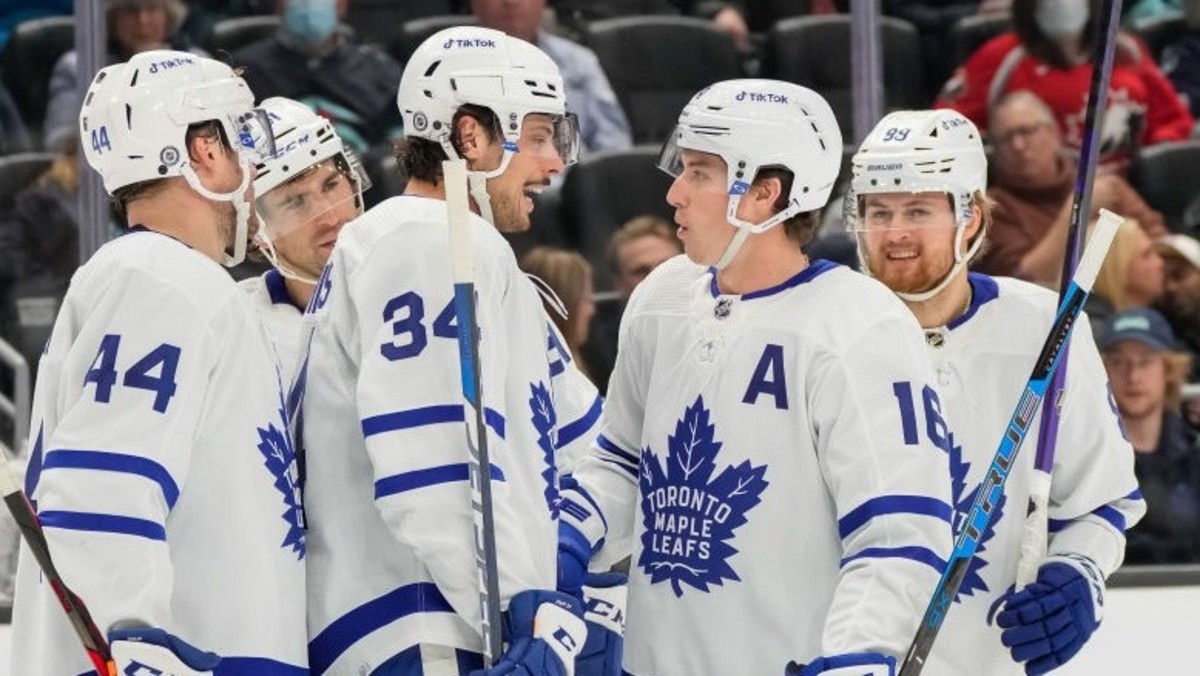 Maple Leafs Team Celebration