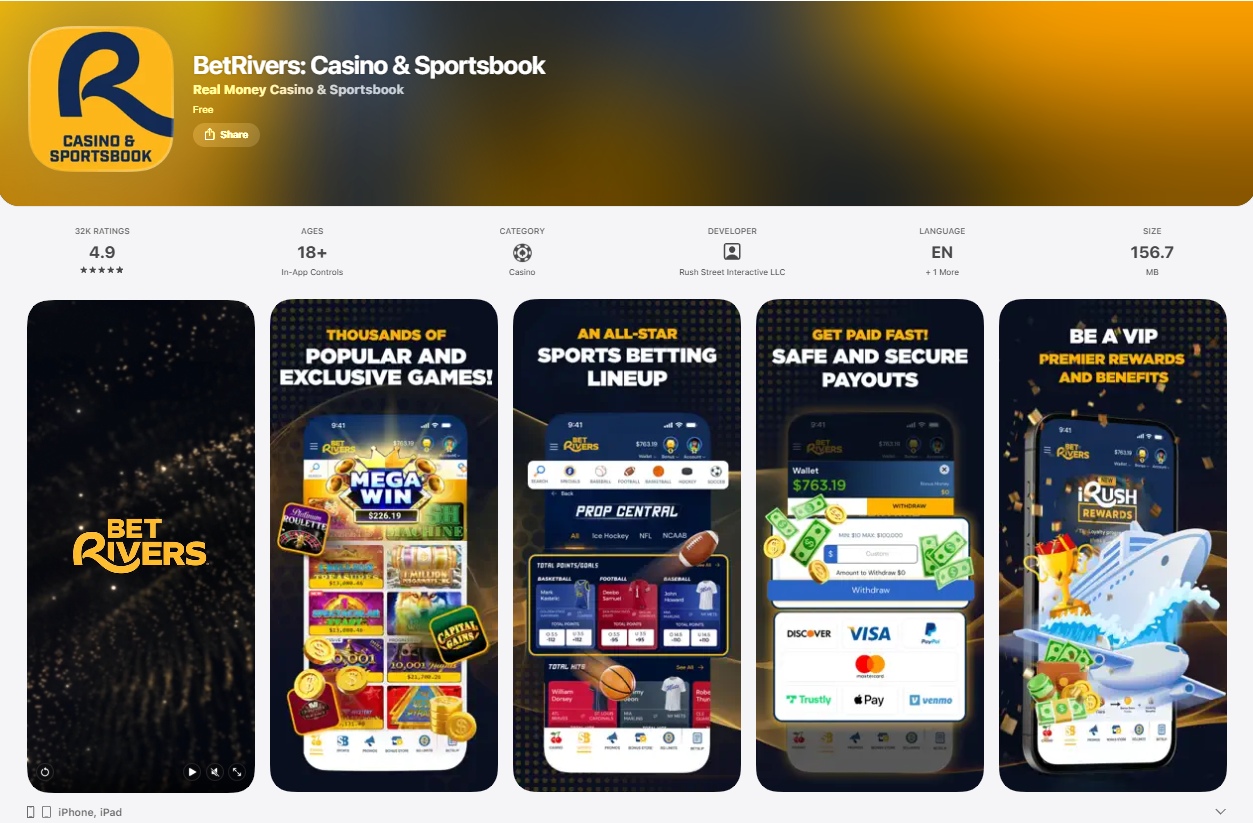 BetRivers Casino App