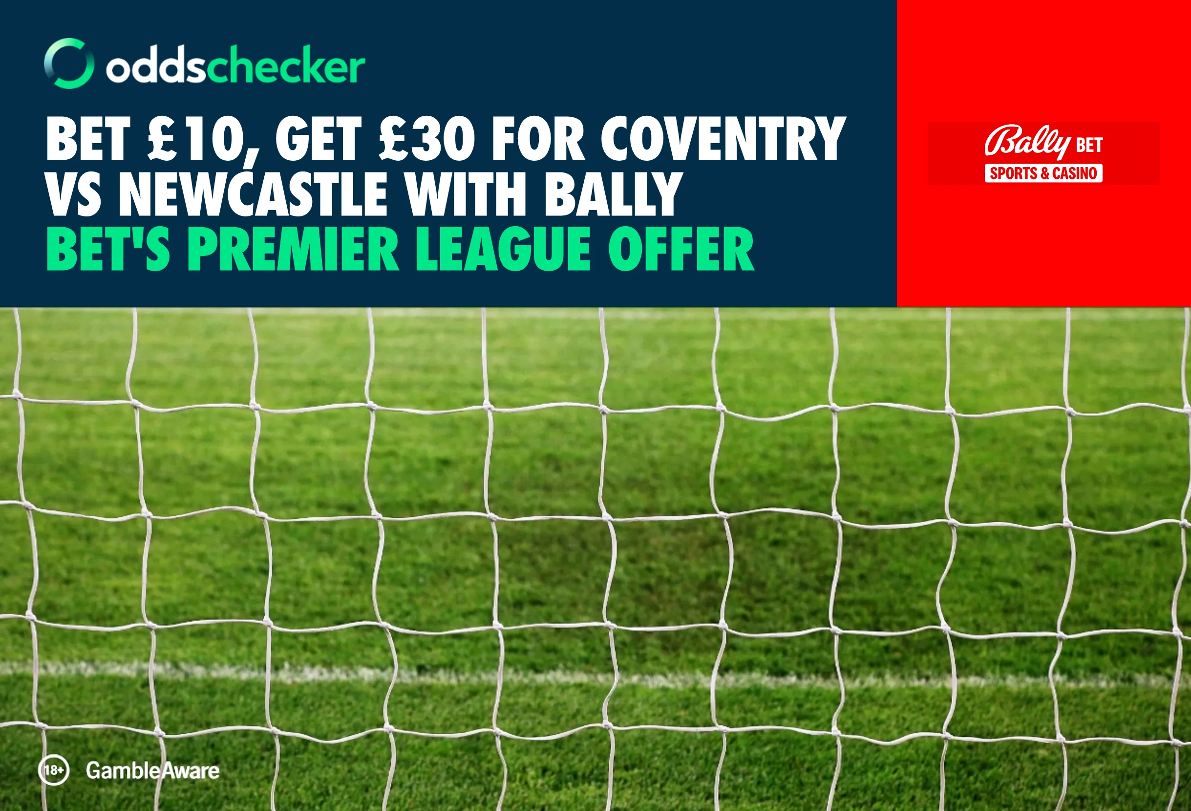 Bet £10, Get £30 for Coventry vs Newcastle with Bally Bet's Premier League Offer