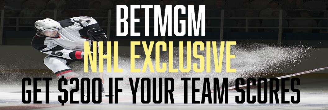 BetMGM NHL Bet $10, Win $200