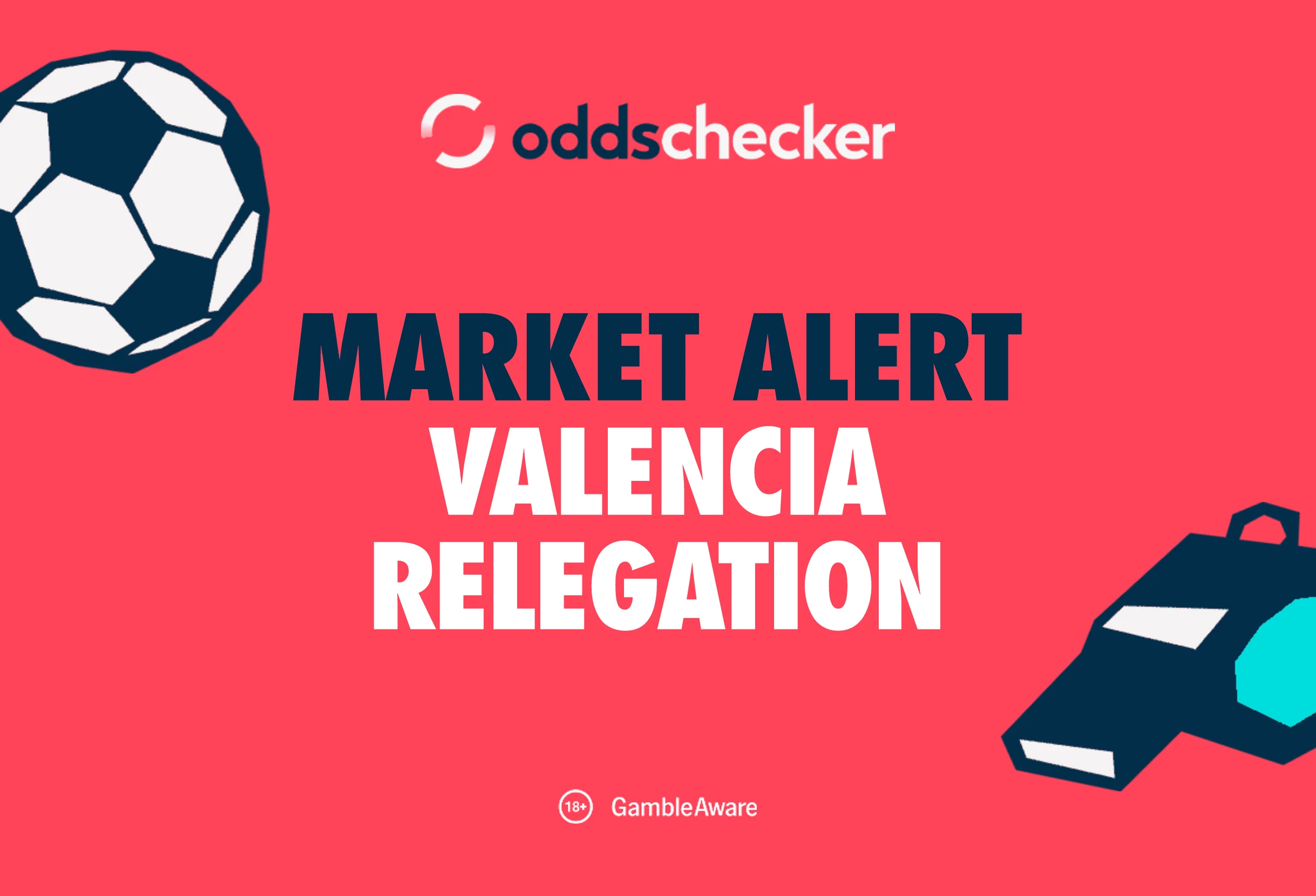 Valencia To Be Relegated From The Spanish La Liga Primera Odds Now 9/4