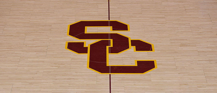 USC NCAAB Court logo