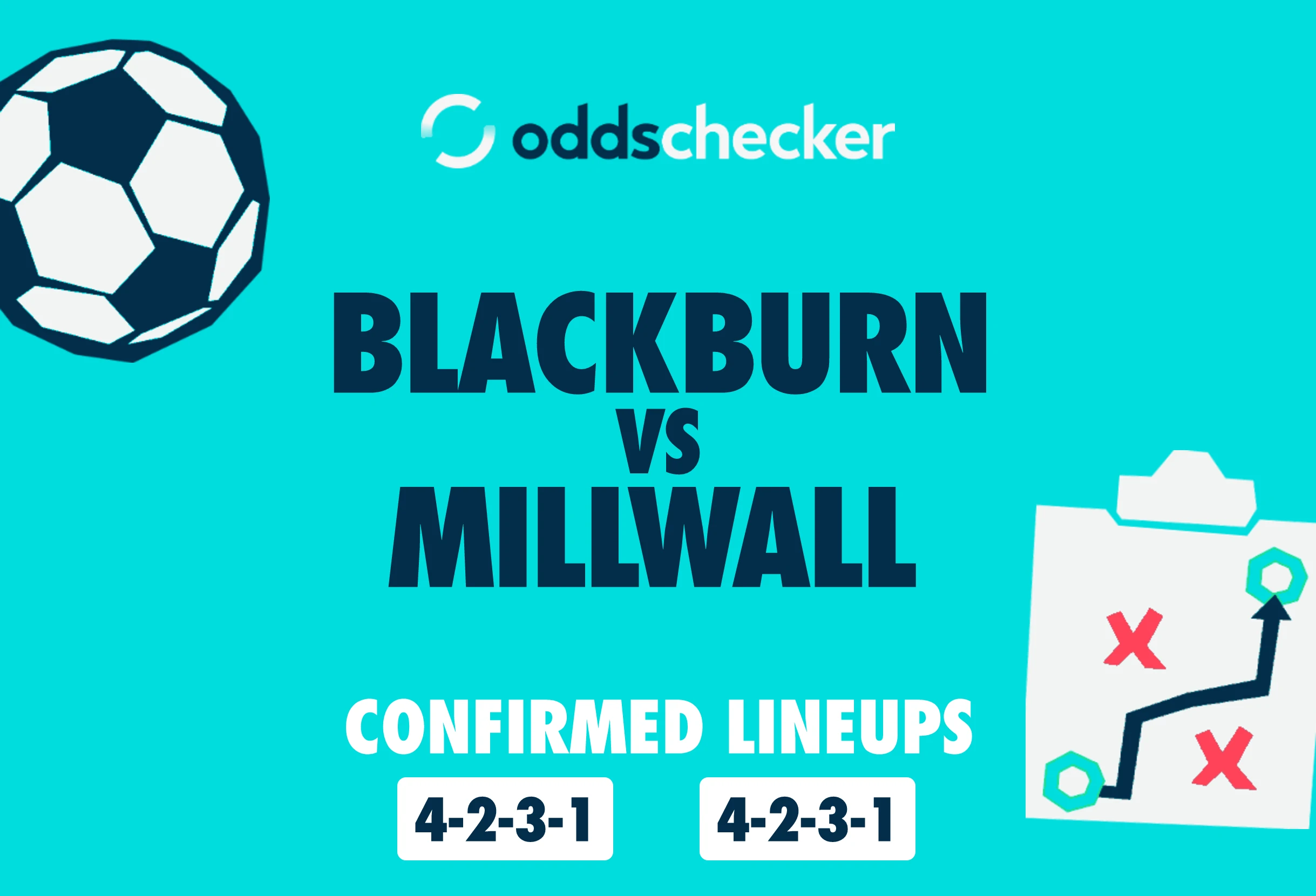 Blackburn vs Millwall Confirmed Lineups