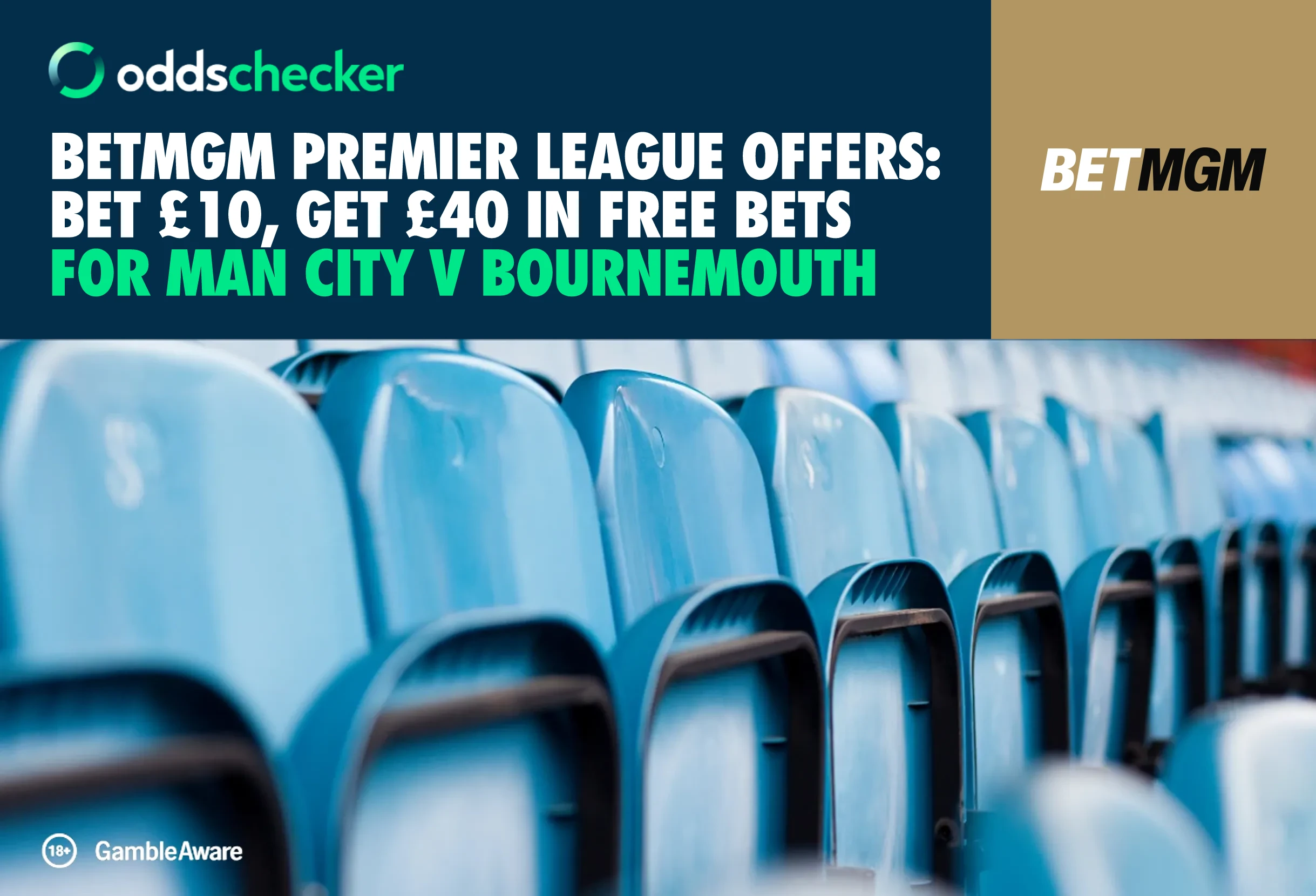 Bet £10 on Man City v Bournemouth, Get £40 with BetMGM's Sign Up Offer