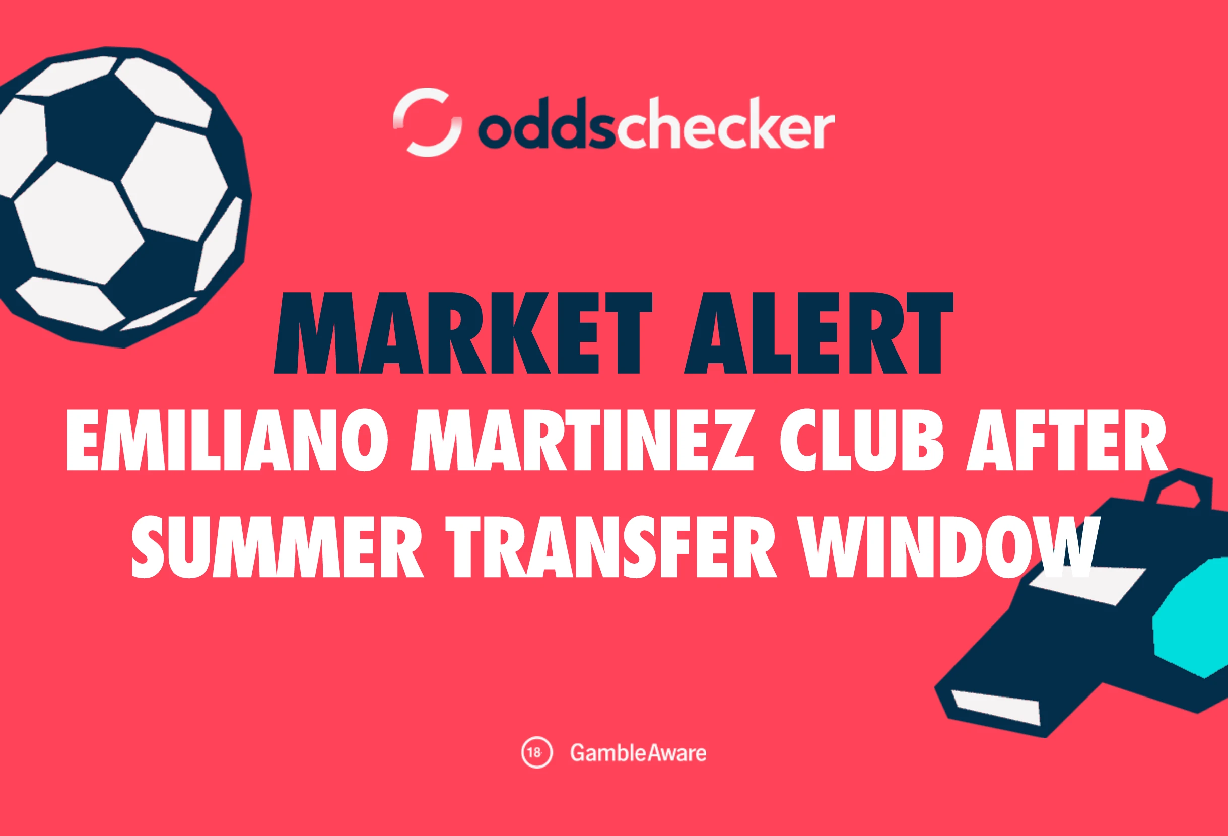 Emiliano Martinez Next Club Odds: Aston Villa Now 13/10