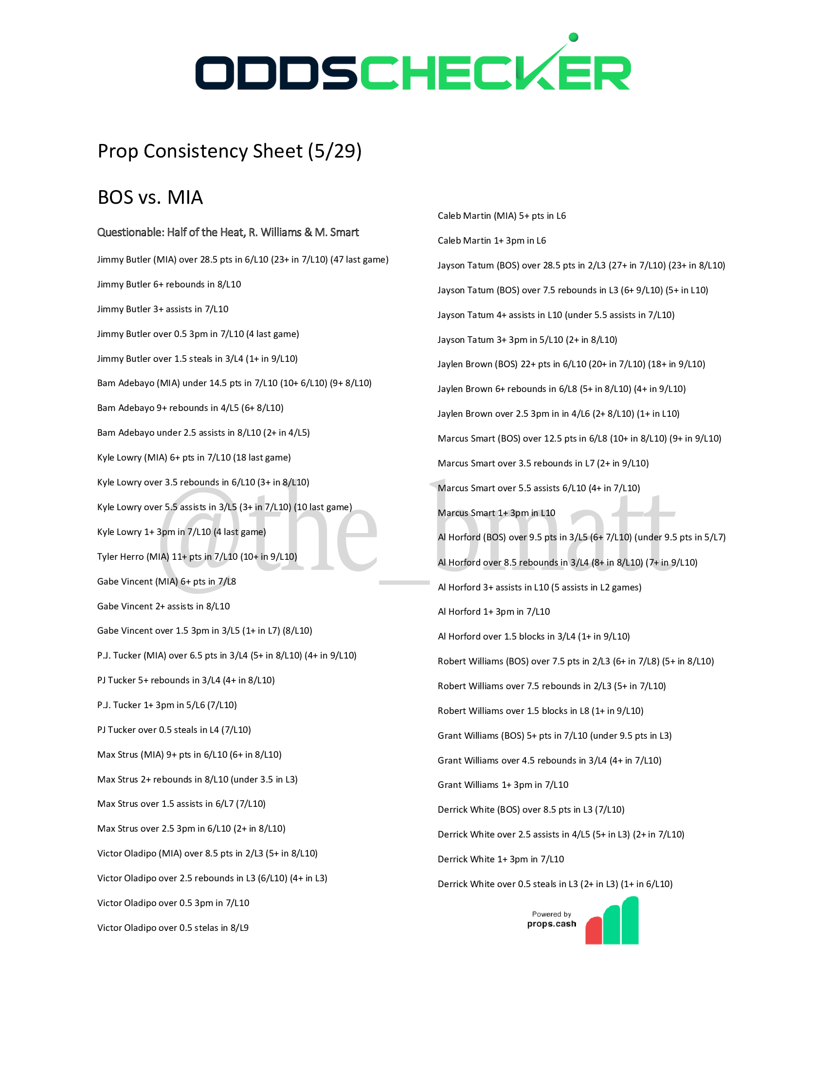 BrianMatthews Prop Consistency Sheet BOS-MIA-Game-7