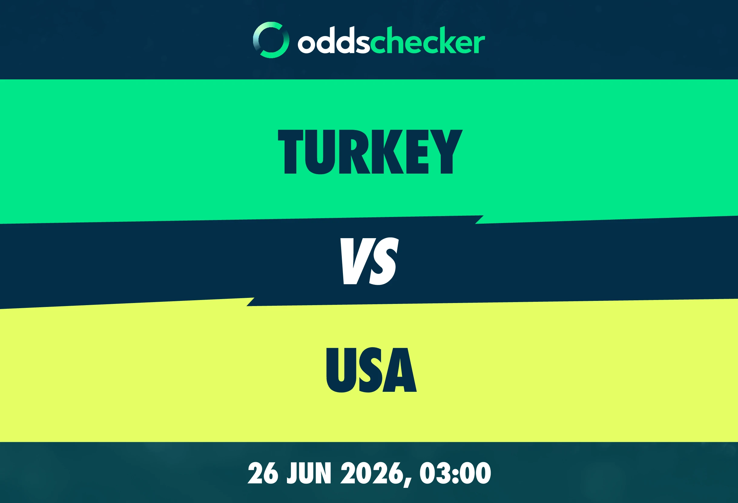 Turkey vs USA Lineups, Prediction, Betting Tips & Odds