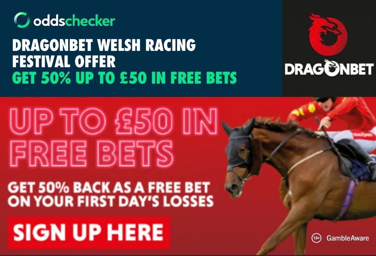 DragonBet Welsh Racing Festival 2026: Get £50 for Today's Card with DragonBet