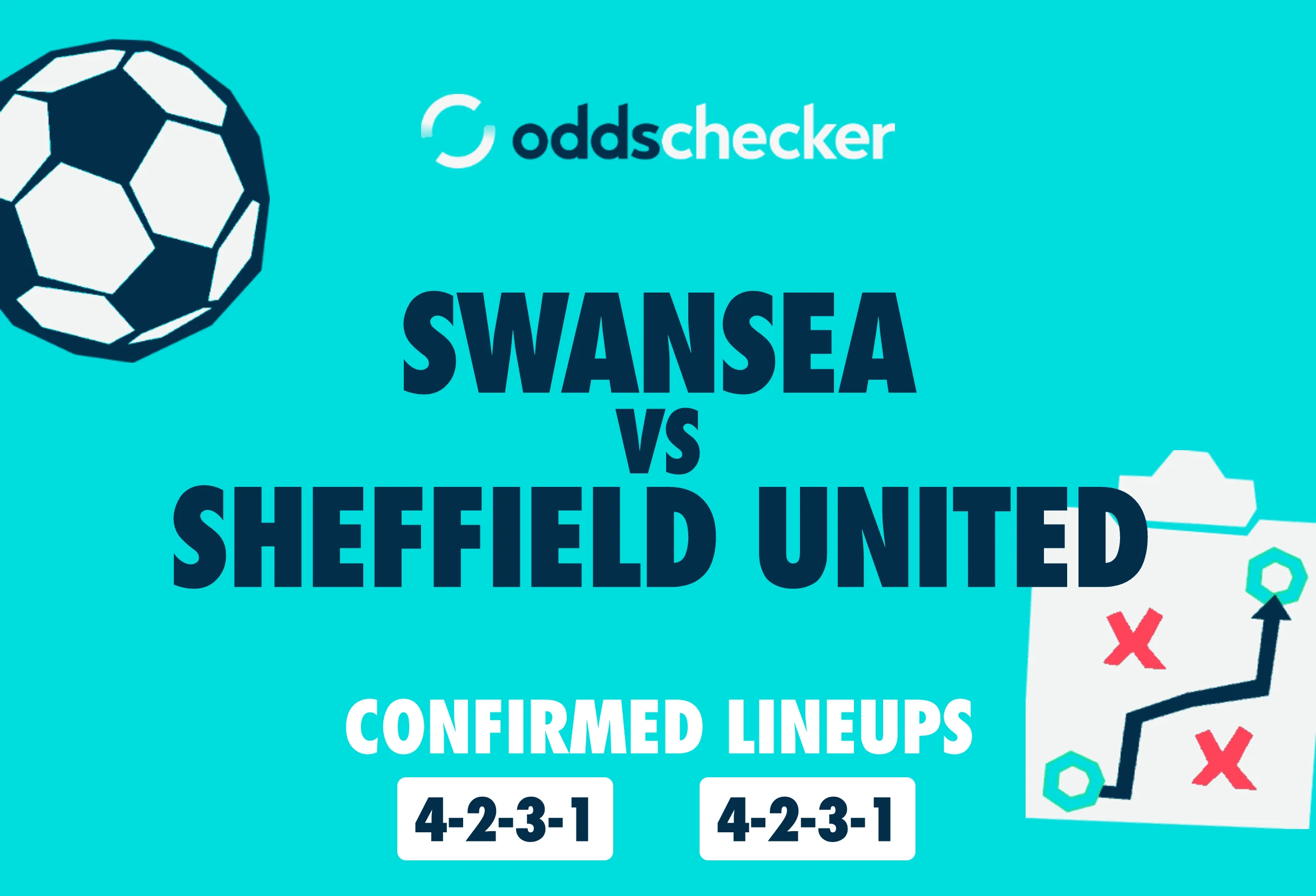 Swansea vs Sheffield United Confirmed Lineups