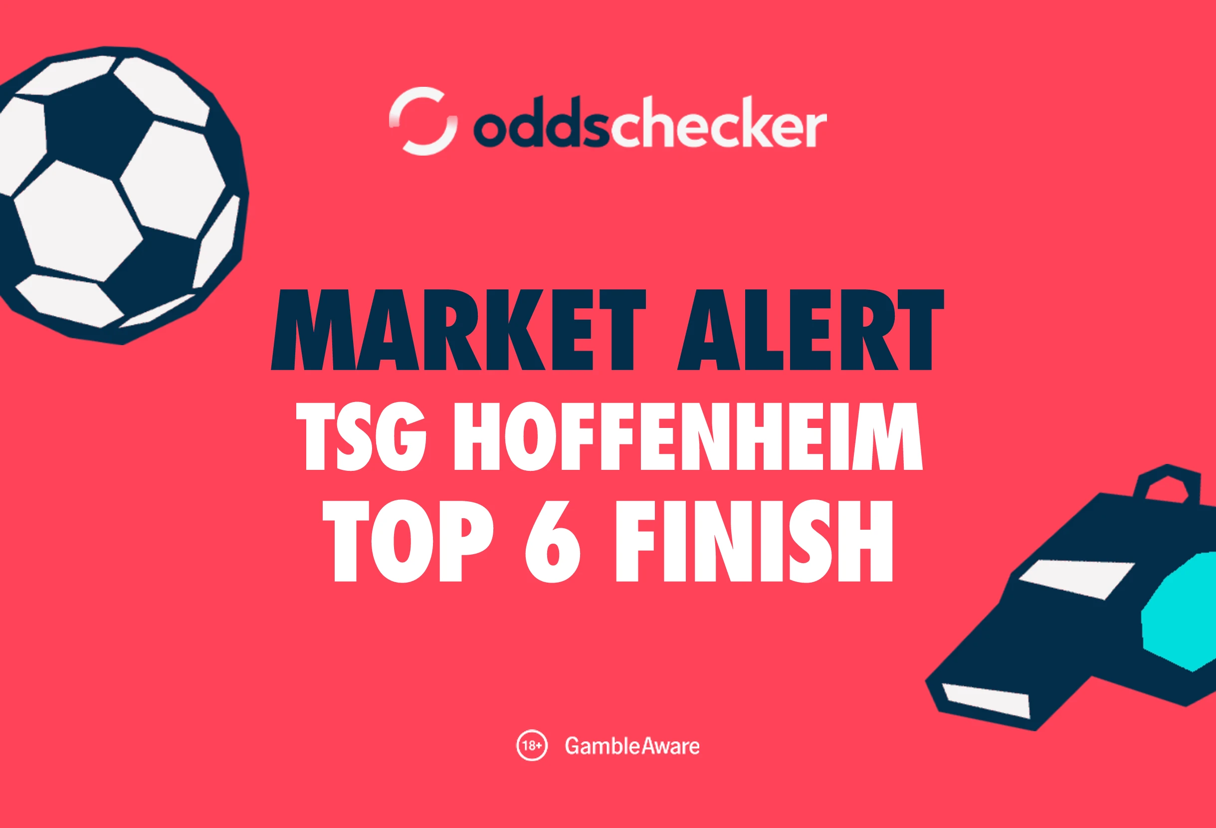 TSG Hoffenheim To Finish In The Top 6 Of The German Bundesliga Odds Now 3/1
