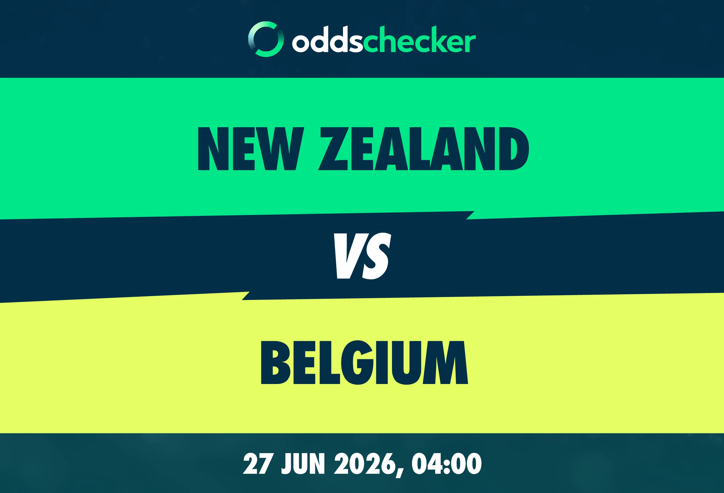 New Zealand vs Belgium Lineups, Prediction, Betting Tips & Odds