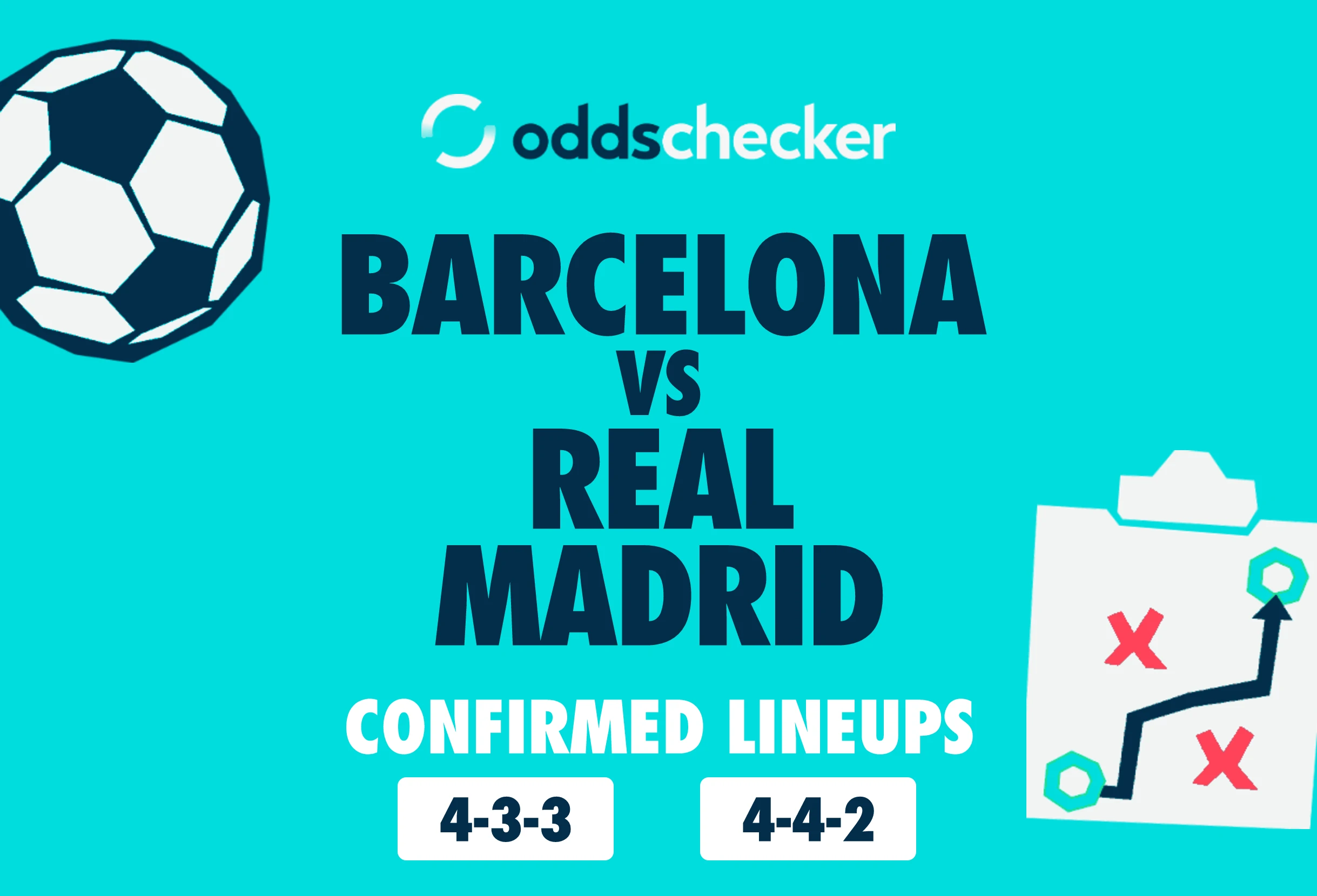 Barcelona vs Real Madrid: Confirmed Lineups & Match Prediction