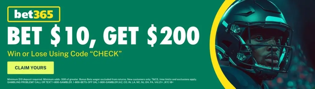 Bet365 Desktop Banner $200
