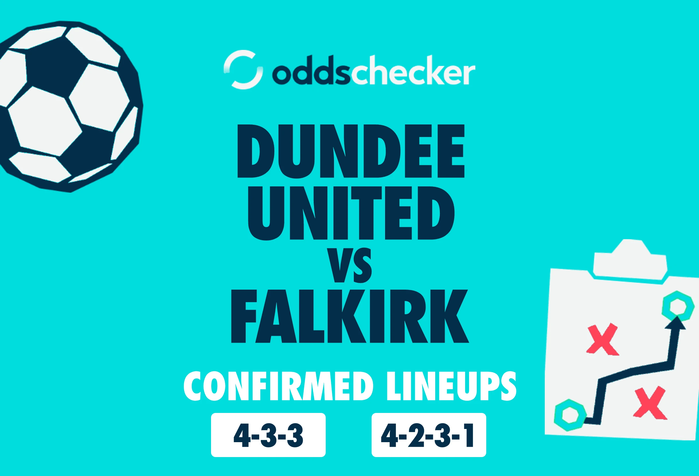 Dundee United vs Falkirk Confirmed Lineups