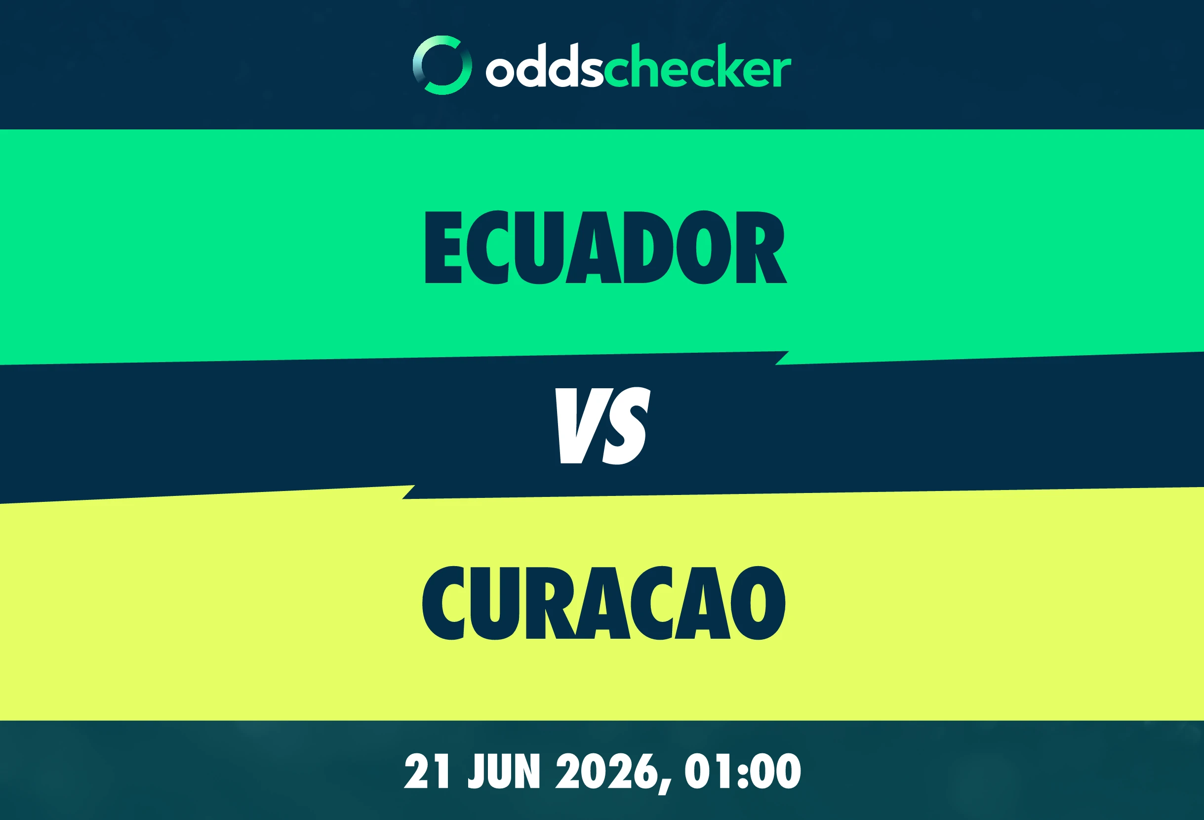Ecuador vs Curacao Lineups, Prediction, Betting Tips & Odds