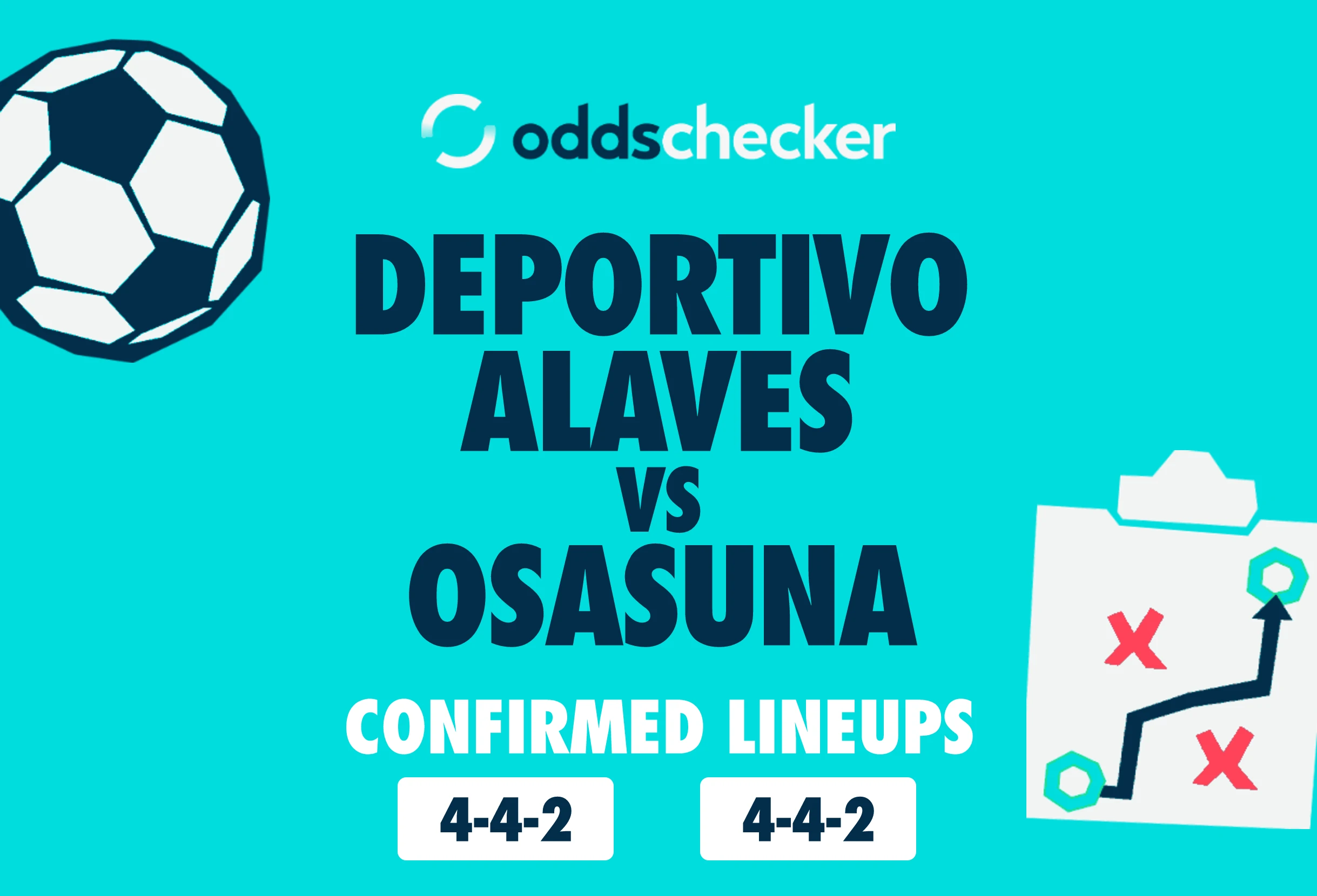 Deportivo Alaves vs Osasuna Confirmed Lineups