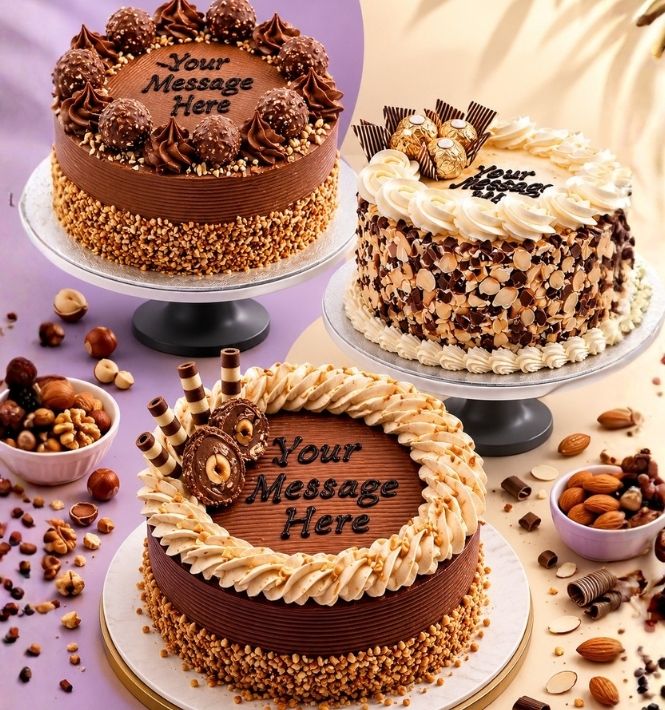 Nuts cakes