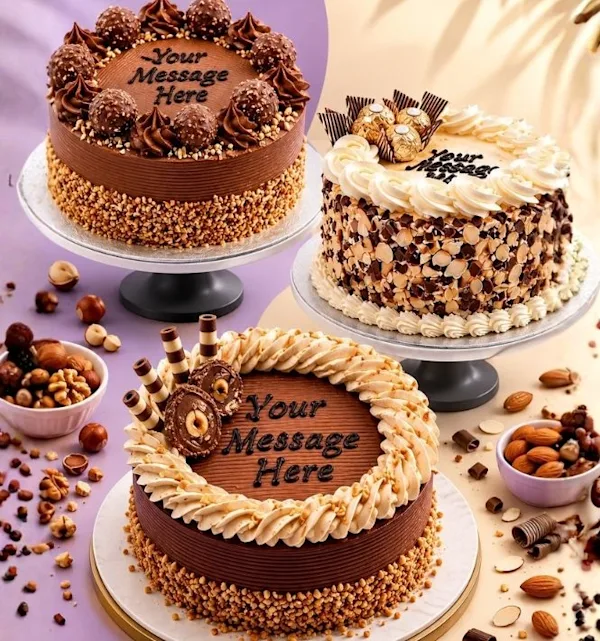 Nuts cakes