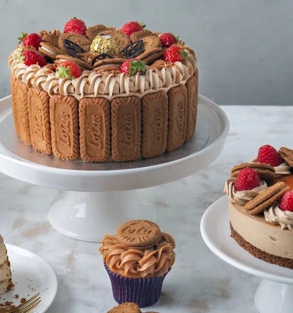 Caramel Crunch cakes
