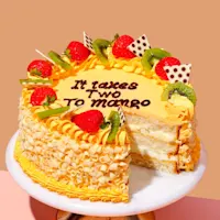 Cake Box Mango Cake