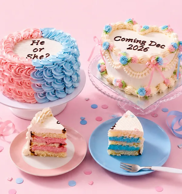 Gender Reveal Cakes