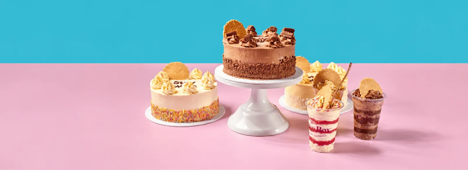 Ice cream collection from Cake Box