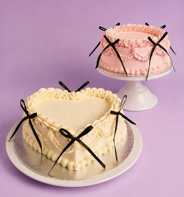 Bow cakes from Cake Box