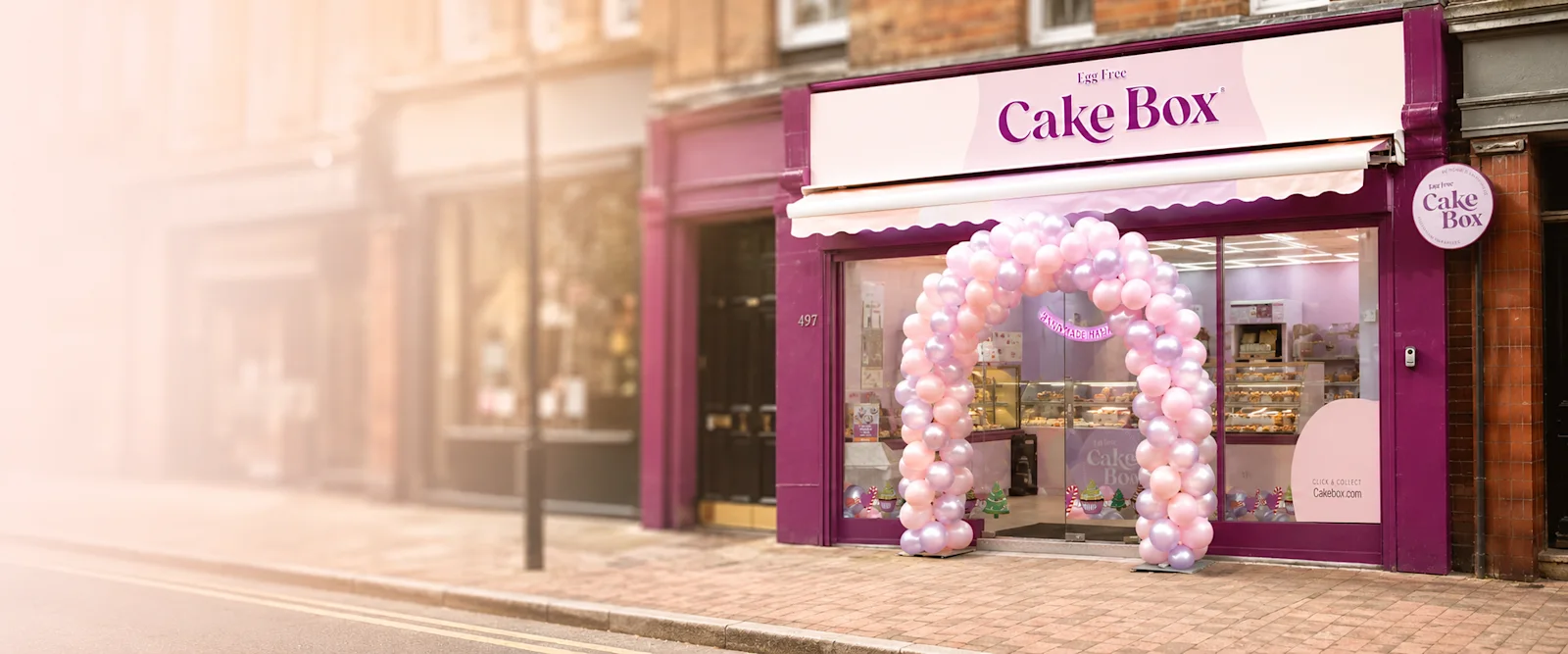 Franchise at Cake Box