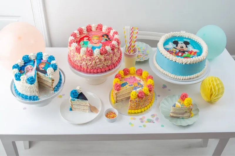 A Cake Box display counter