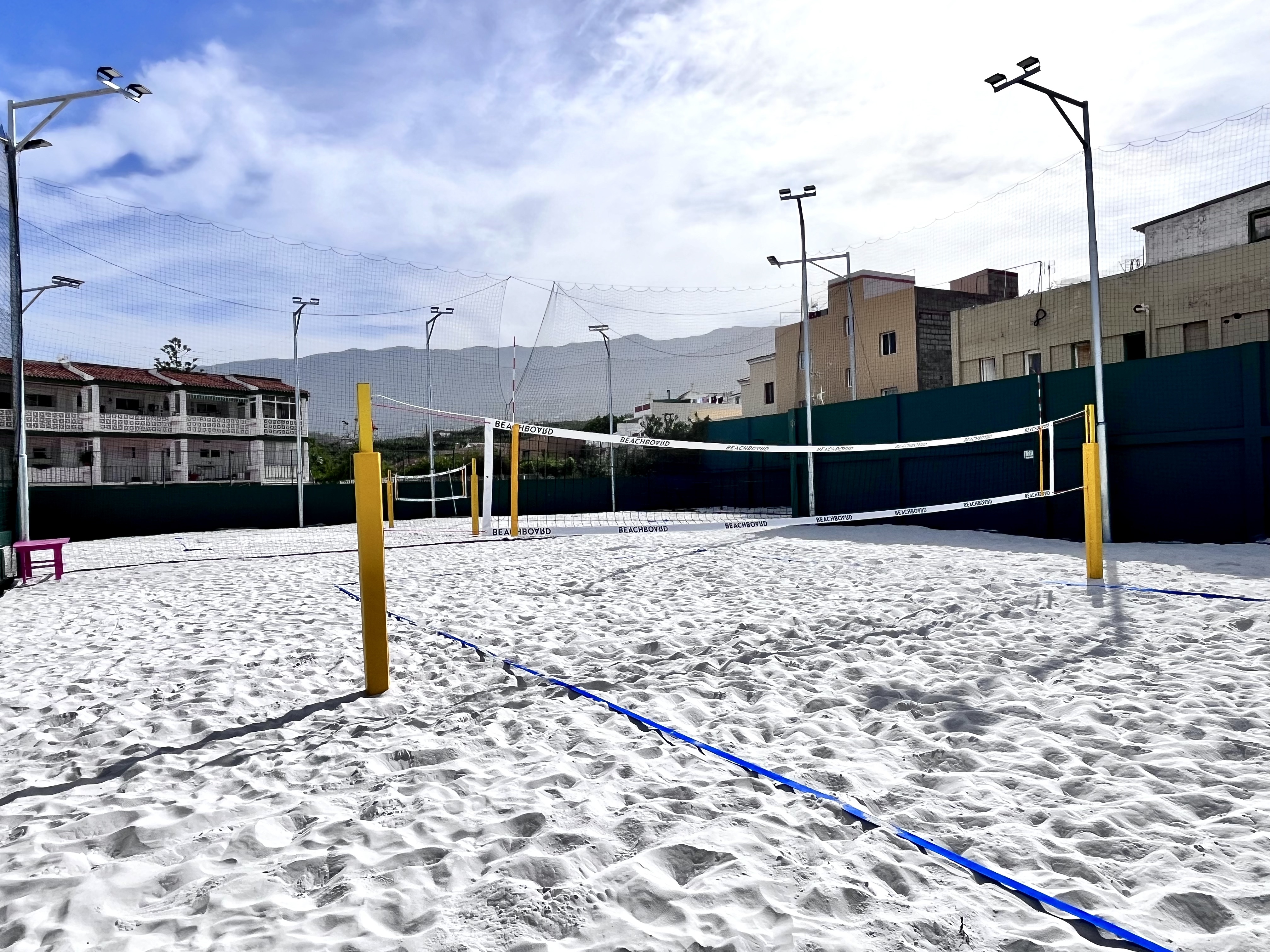 Beach volley courts