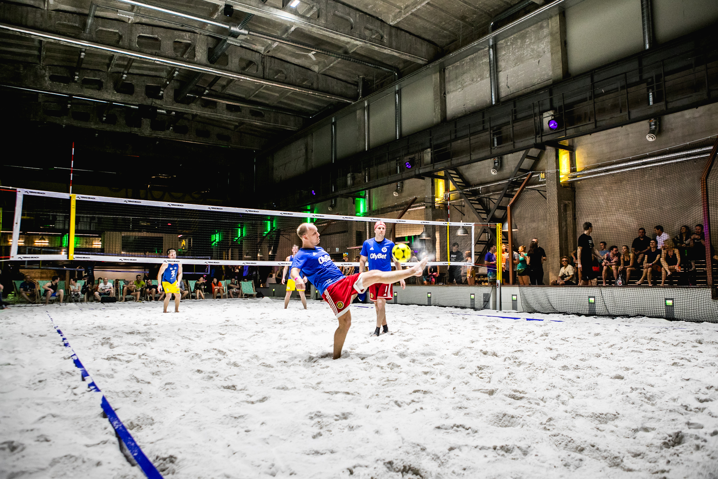 Foot volley Biitsillä