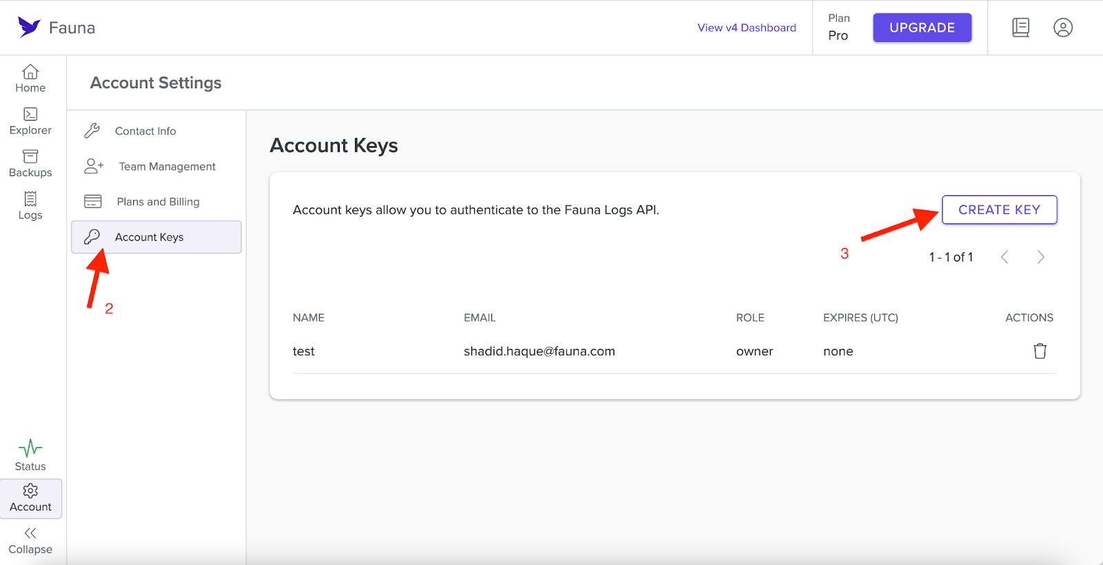 create account key 2