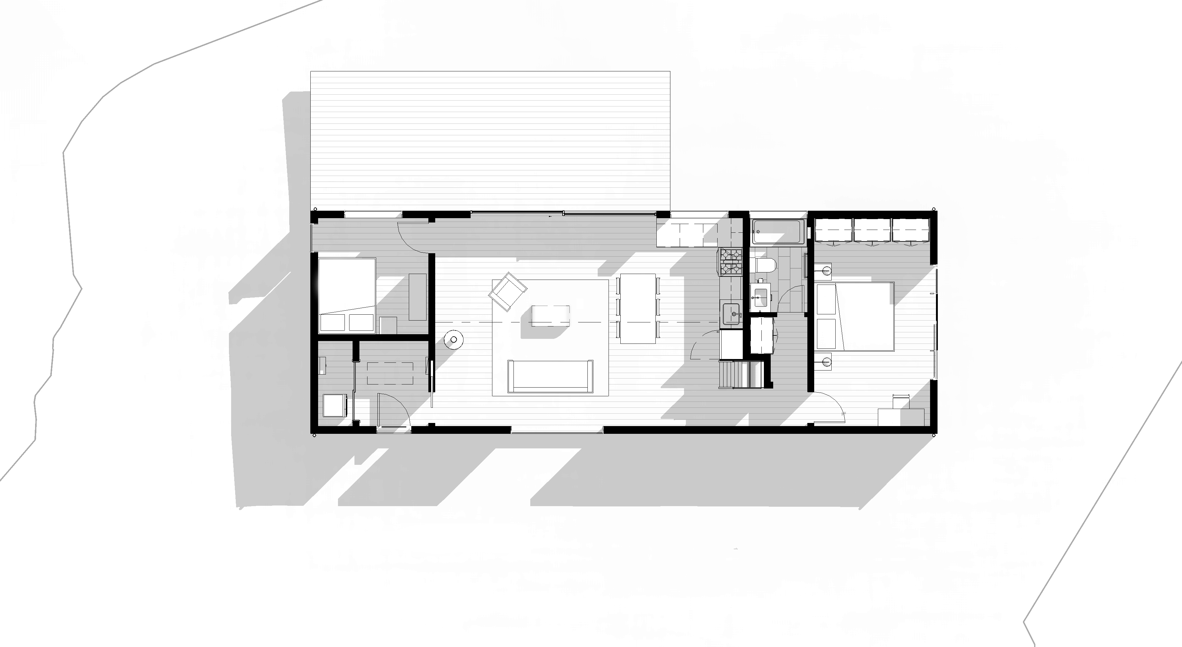 [The Straw House] Ground Floor Plan