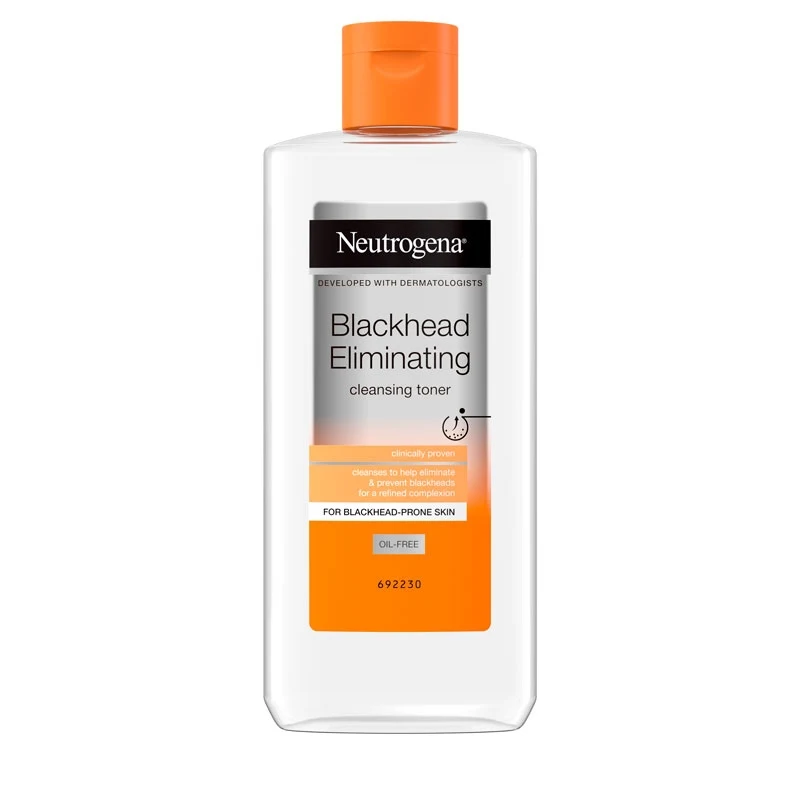 ניוטרוג'ינה® Blackhead Eliminating מי פנים לחיסול ראשים שחורים