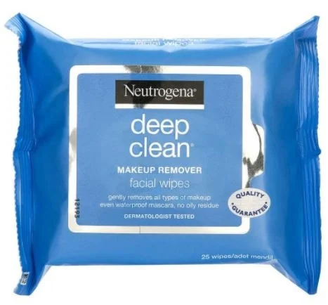 מגבונים להסרת איפור נטול שומן מסדרת ®Deep Clean