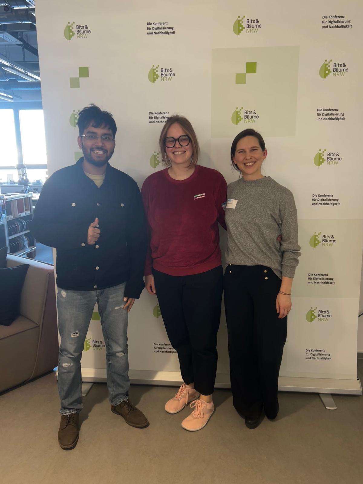 Representatives of the Sustainability Technologies Lab at Bochum University of Applied Sciences and andagon people GmbH