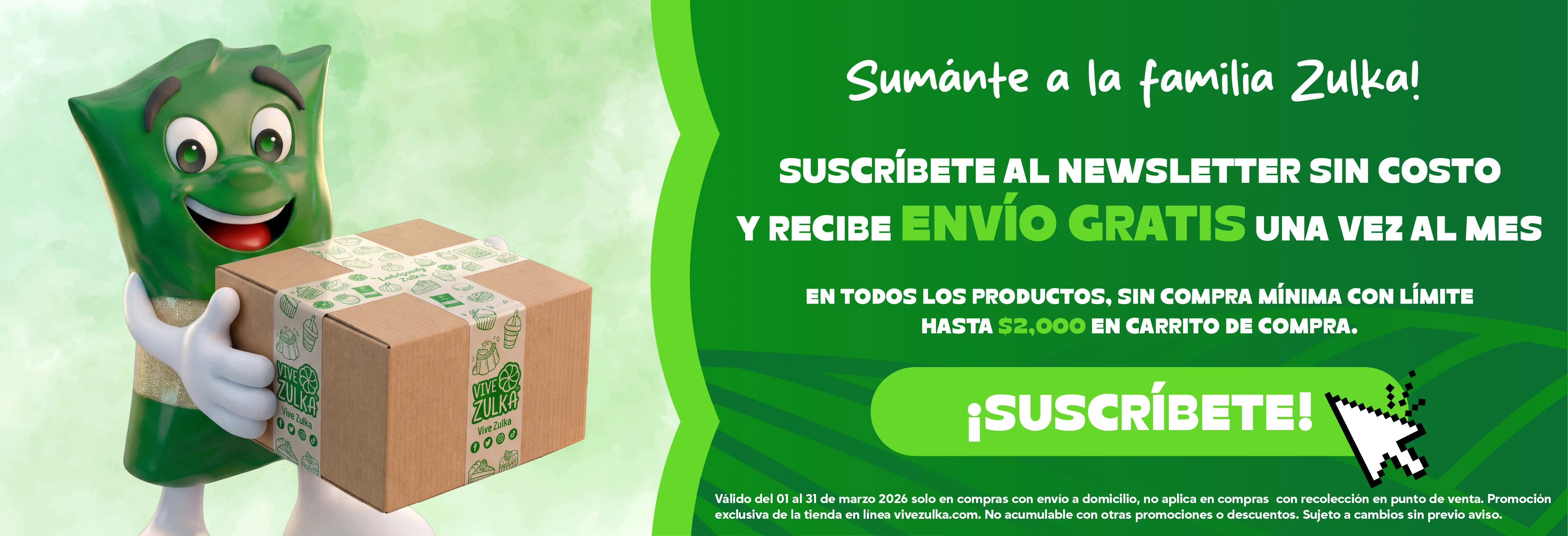 Banner newsletter desk