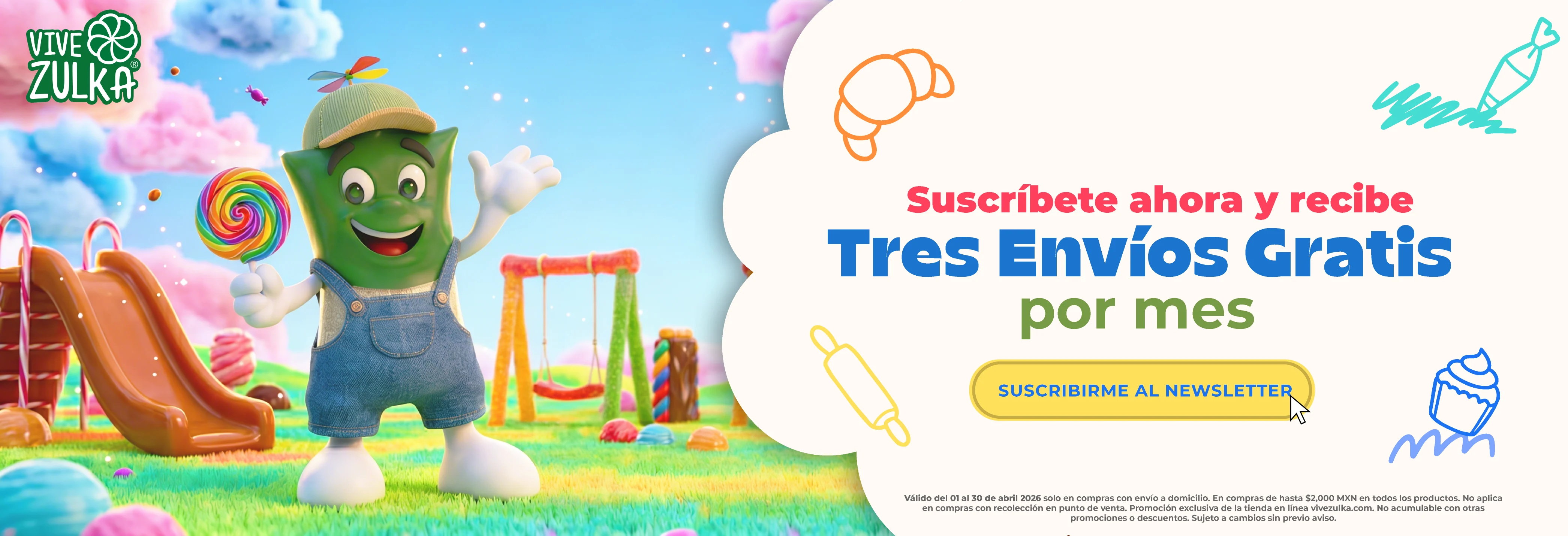 Banner newsletter desk